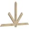 Ekena Millwork Kennewick Rough Sawn Timber Gable Bracket, Douglas Fir, 72"W x 42"H x 2"D x 4"F, 14/12 Pitch GBW072X42X0204KEN00RDF - alternate 4